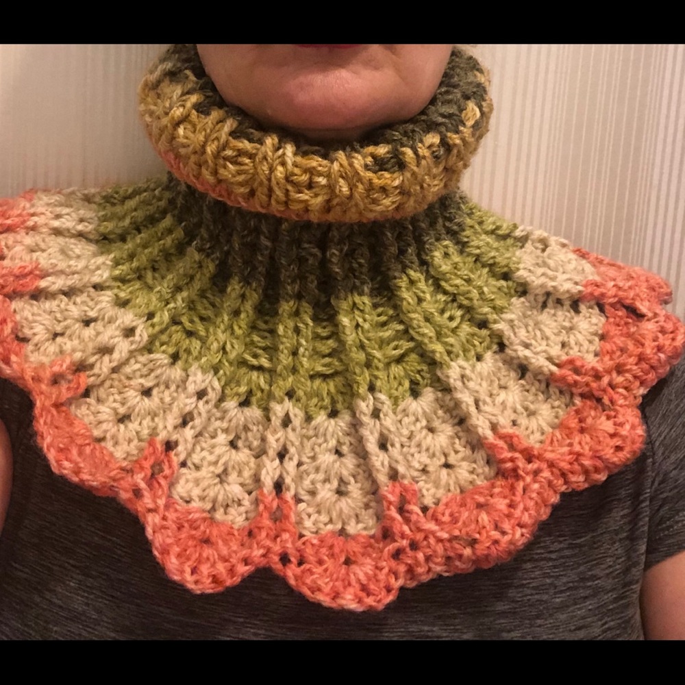 Neck warmer, scarf - Picture 2 of 7